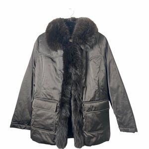 Gerry Weber Brown Fur Coat